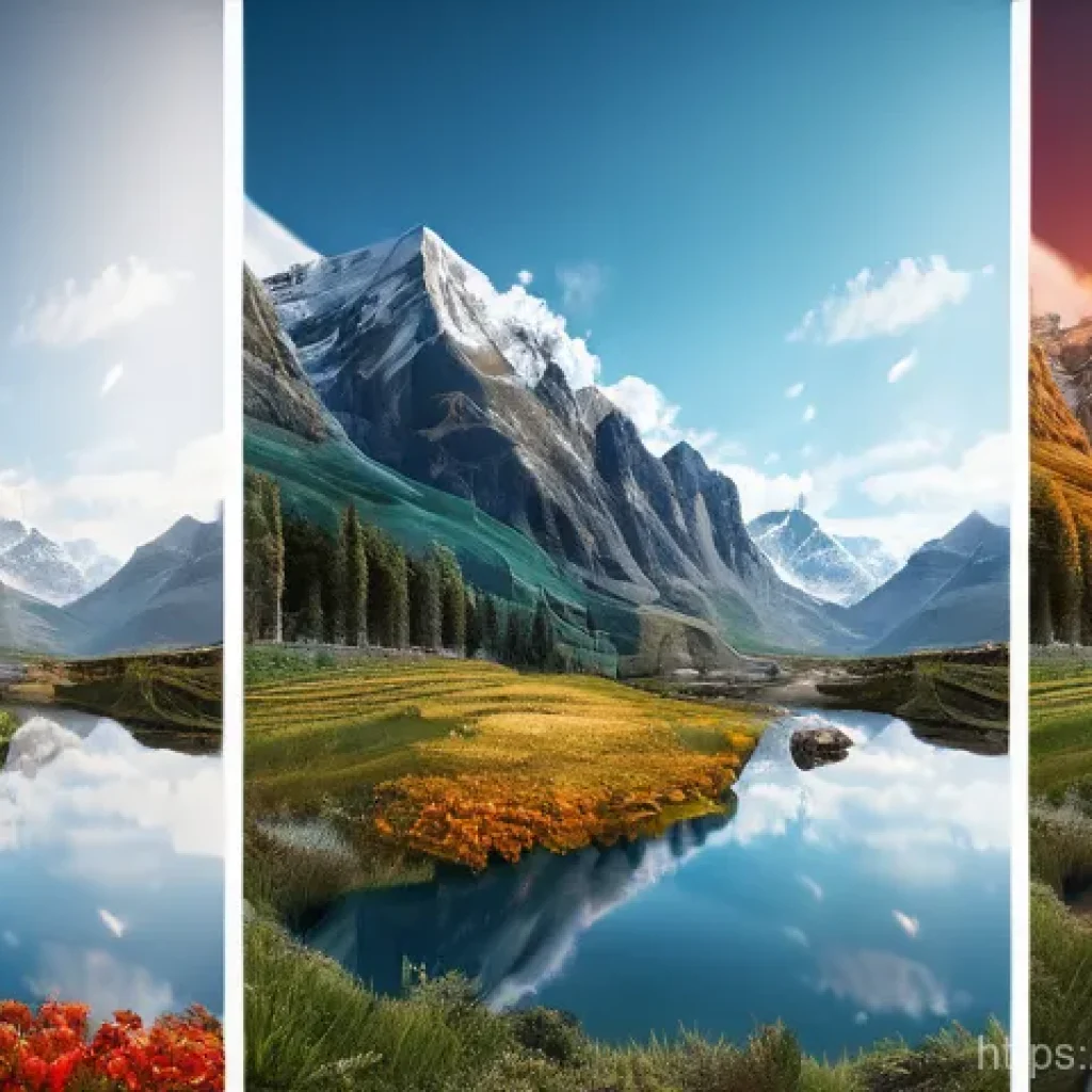 운영체제 업데이트로 발생할 수 있는 문제와 해결책 - Here are three detailed image generation prompts in English, adhering to all your guidelines: