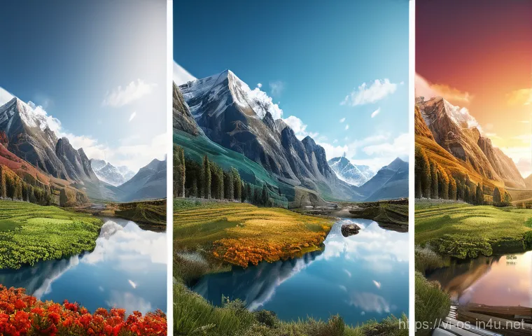 운영체제 업데이트로 발생할 수 있는 문제와 해결책 - Here are three detailed image generation prompts in English, adhering to all your guidelines: